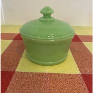 💚 Jadeite Sugar Bowl 💚